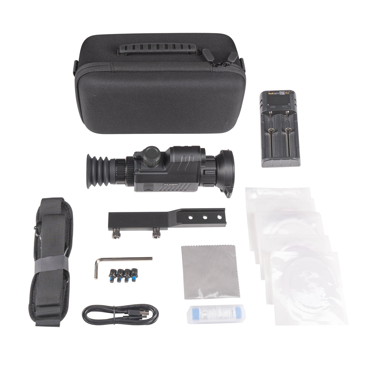 Apex LRF 50mm Mounted Thermal Riflescope