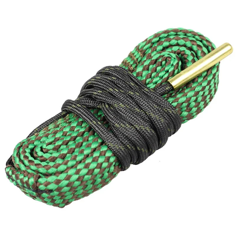 Hunting Gun Bore Cleaner Snake.22 Cal.223 Cal.38 Cal& 5.56mm,7.62mm,12GA Rifle Cleaning Kit Tool Rifle Barrel Calibre Snake Rope