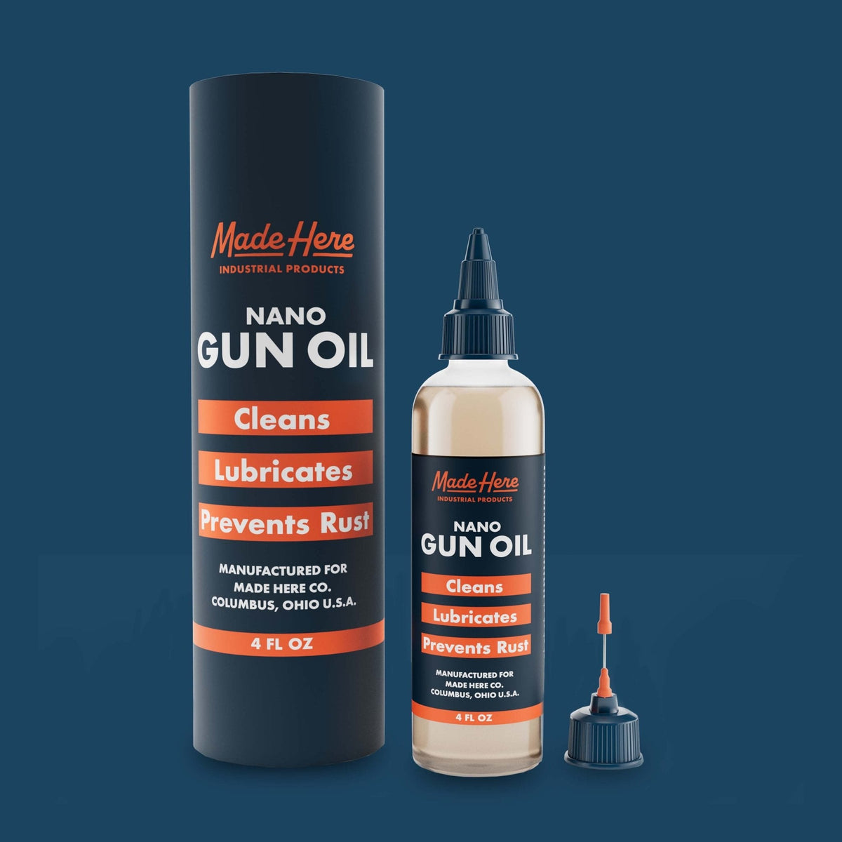 Lubricating Gun Oil with Nano Tech